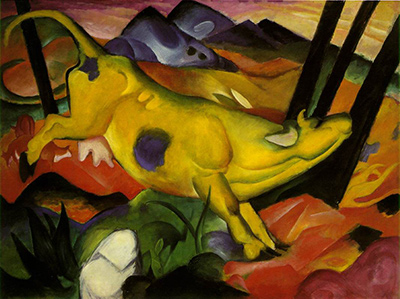 Die gelbe Kuh Franz Marc